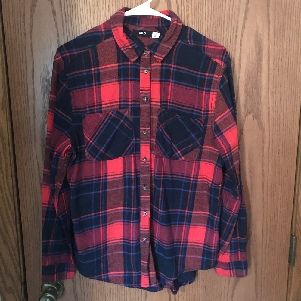 BDG Flannel Button Down